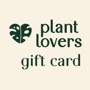Pflanzenliebhaber-Geschenkkarte